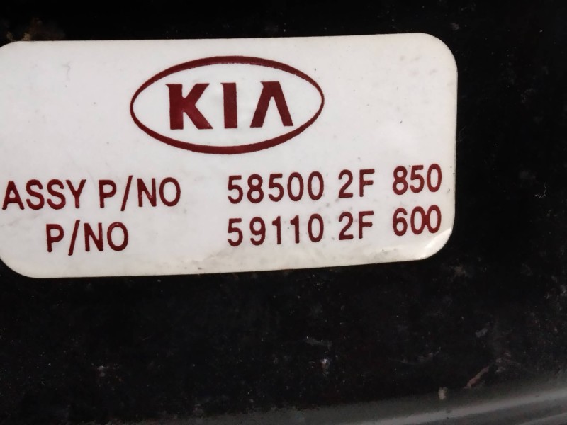 Recambio de servofreno para kia cerato 2.0 turbodiesel cat referencia OEM IAM 585002F850 591102F600 