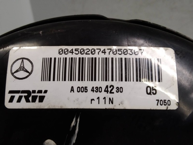Recambio de servofreno para mercedes clase a (w168) 140 l (168.131) referencia OEM IAM A0054304230  