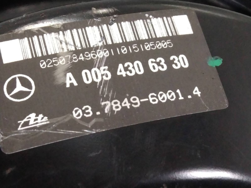Recambio de servofreno para mercedes clase slk (w171) roadster referencia OEM IAM A0054306330 03784960014 
