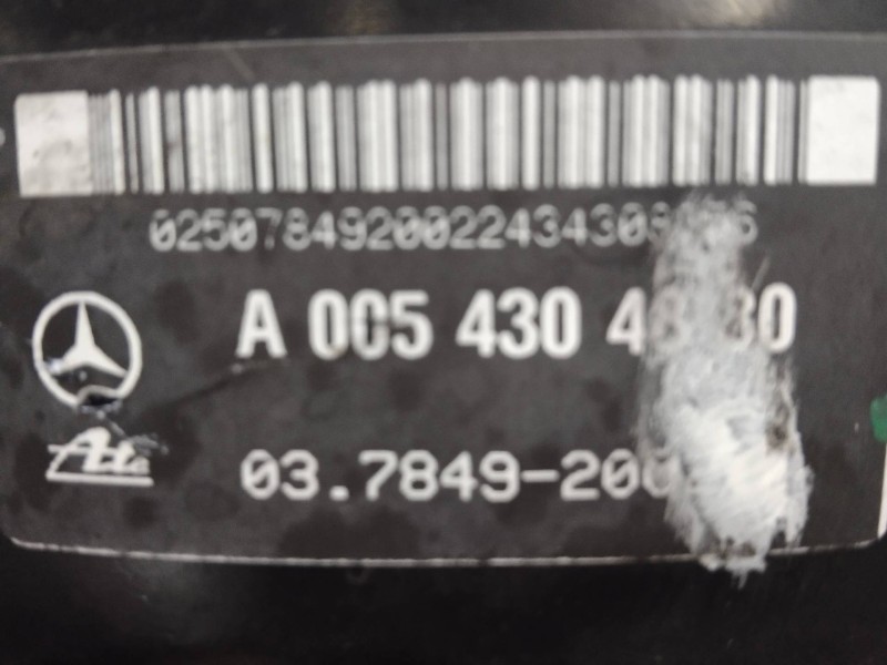 Recambio de servofreno para mercedes clase clk (w209) coupe 270 cdi (209.316) referencia OEM IAM A0054304880  