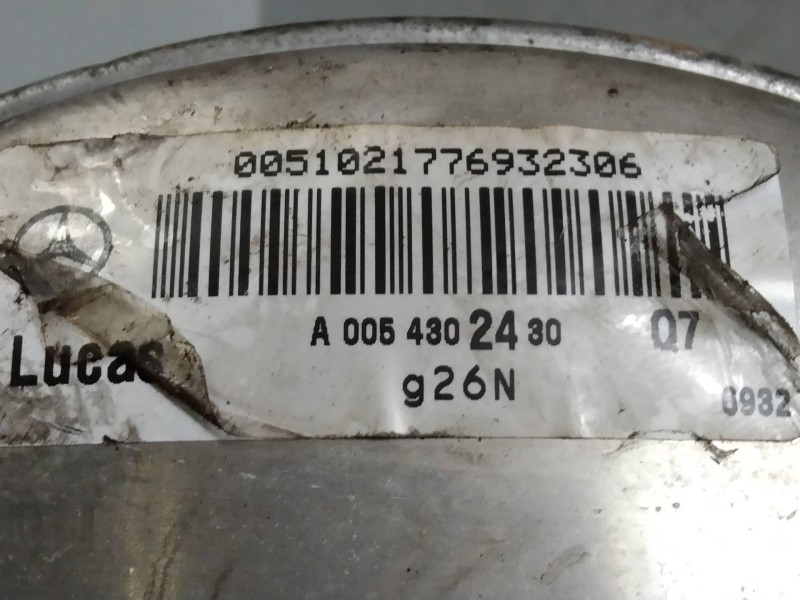 Recambio de servofreno para mercedes clase s (w220) berlina 5.5 v12 36v cat referencia OEM IAM A0054302430  