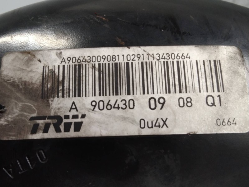 Recambio de servofreno para mercedes sprinterii caja cerrada (desde 01.06) 216 (906.613) referencia OEM IAM A9064300908  