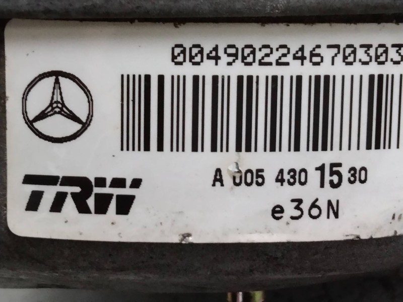 Recambio de servofreno para mercedes vaneo (w414) furgoneta compacta 1.7 cdi diesel cat referencia OEM IAM A0054301530  