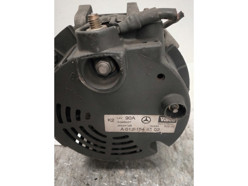 Recambio de alternador para mercedes clase a (w168) 160 cdi (168.007) referencia OEM IAM A01201544502 VALEO 