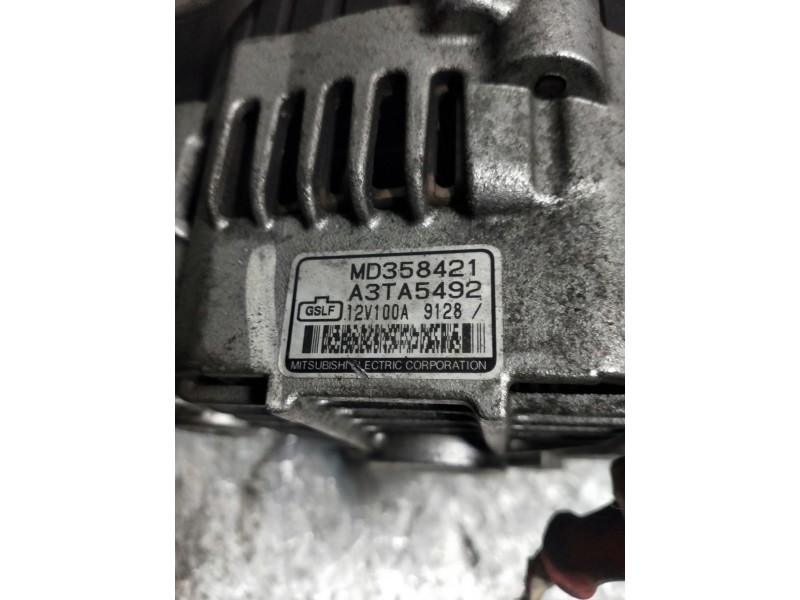 Recambio de alternador para mitsubishi galant berlina (ea0) 2400 gls referencia OEM IAM MD358421  