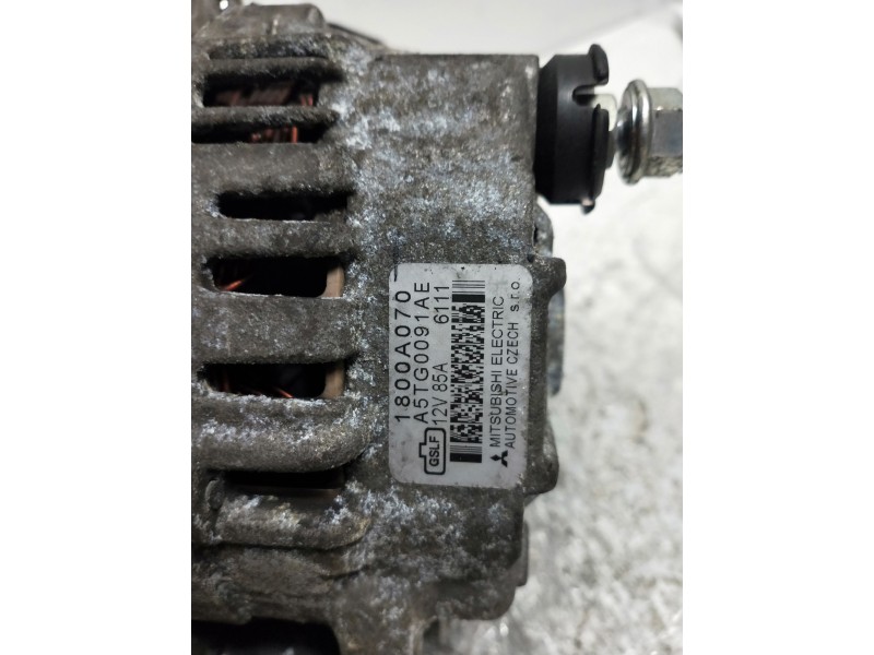 Recambio de alternador para mitsubishi colt (cj0) 1300 glx referencia OEM IAM 1800A070  