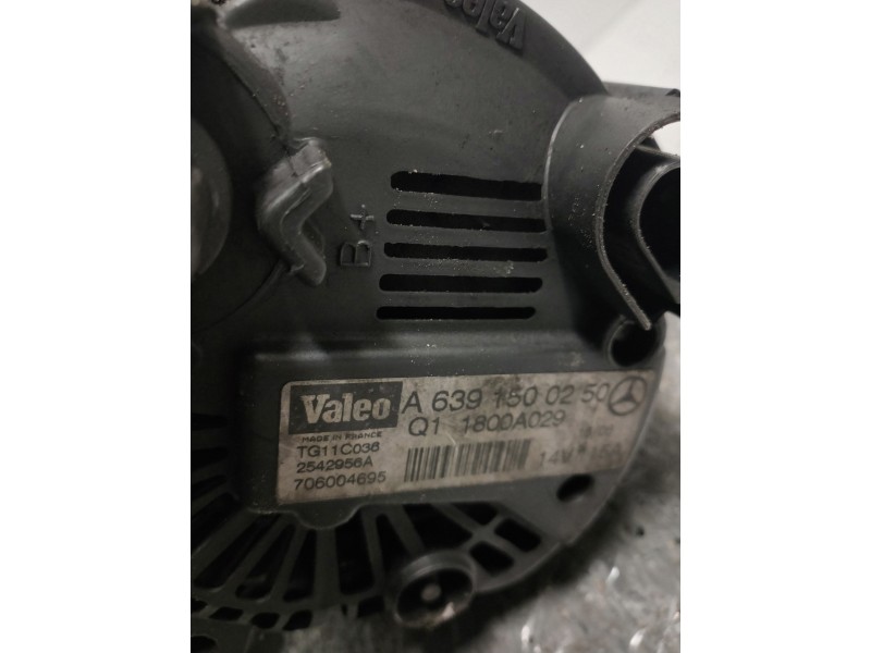 Recambio de alternador para mitsubishi colt cabrio czc invite referencia OEM IAM A6391500250  