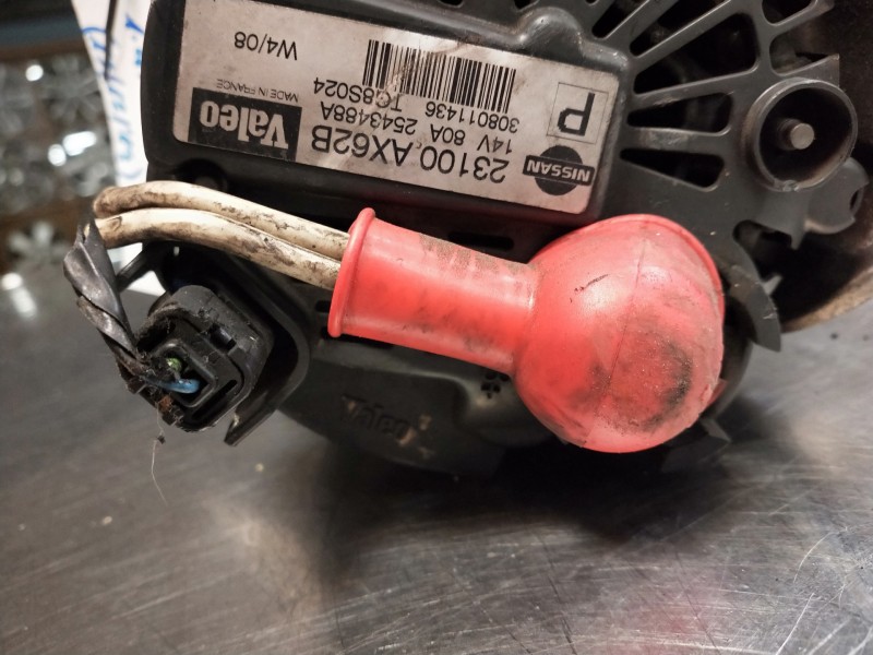 Recambio de alternador para nissan note (e11e) visia referencia OEM IAM 23100AX62B  