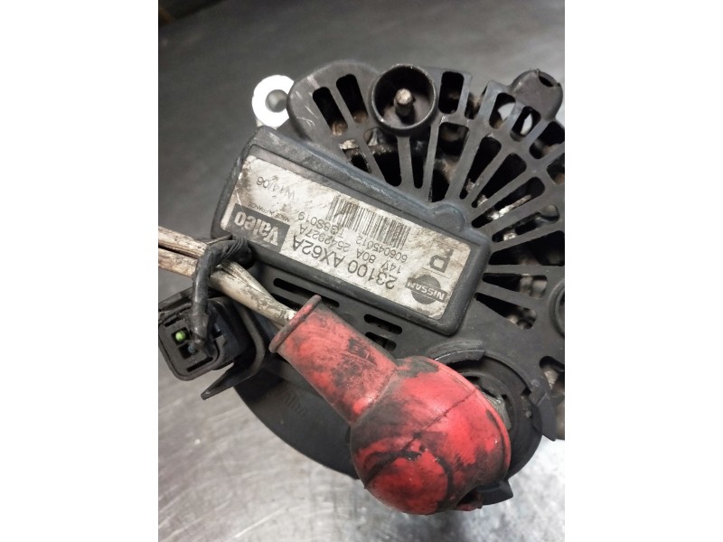 Recambio de alternador para nissan micra (k12e) acenta referencia OEM IAM 23100AX62A VALEO 