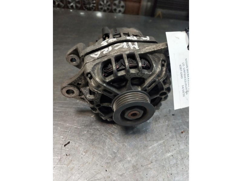 Recambio de alternador para nissan micra (k12e) plus (d) referencia OEM IAM 23100AX62B  