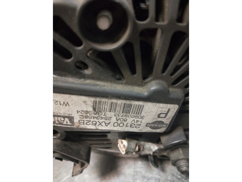 Recambio de alternador para nissan micra (k12e) plus (d) referencia OEM IAM 23100AX62B  