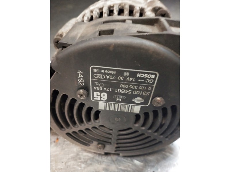 Recambio de alternador para nissan micra (k11) referencia OEM IAM 2310054B61  
