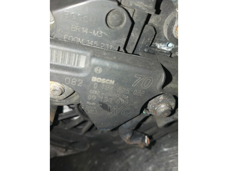 Recambio de alternador para opel agila edition referencia OEM IAM 0124225022  