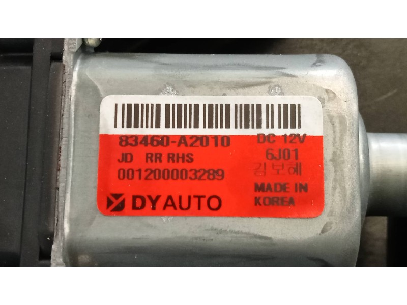 Recambio de elevalunas trasero derecho para kia cee´d x-tech referencia OEM IAM 83460A2010 83480A2341 