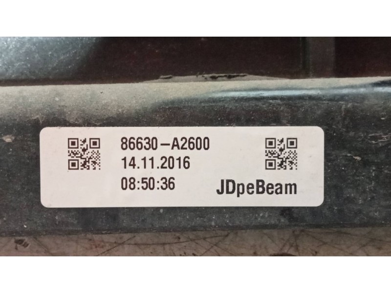 Recambio de refuerzo paragolpes trasero para kia cee´d x-tech referencia OEM IAM 86630A2600  