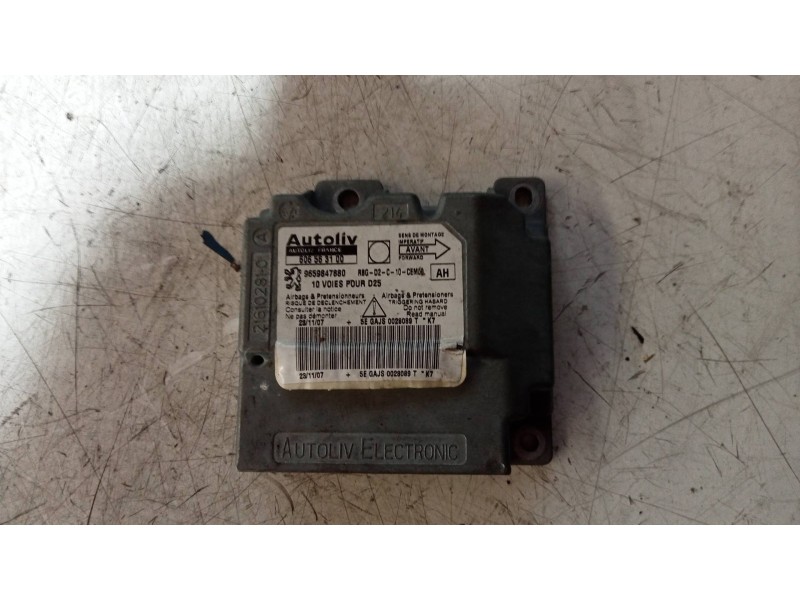 Recambio de kit airbag para peugeot 407 coupe pack referencia OEM IAM   