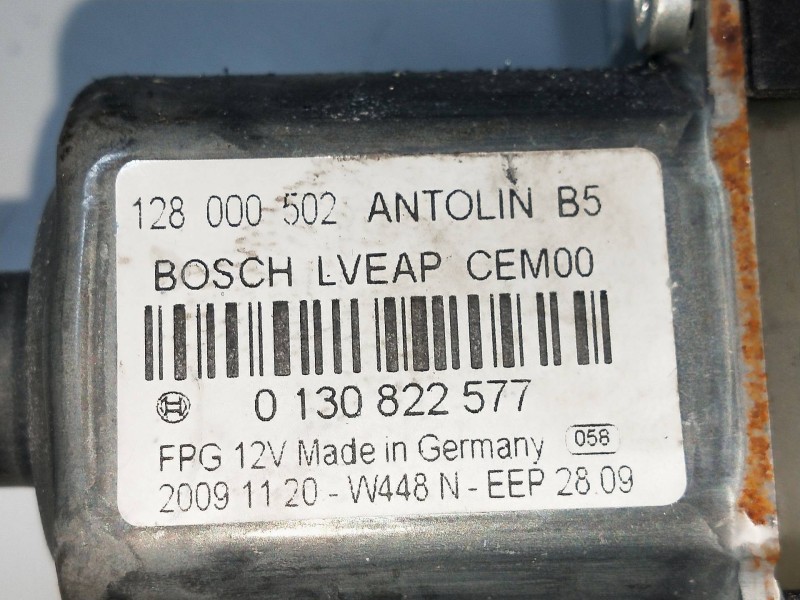 Recambio de elevalunas trasero izquierdo para citroen c4 berlina cool referencia OEM IAM 0130822577 922389 