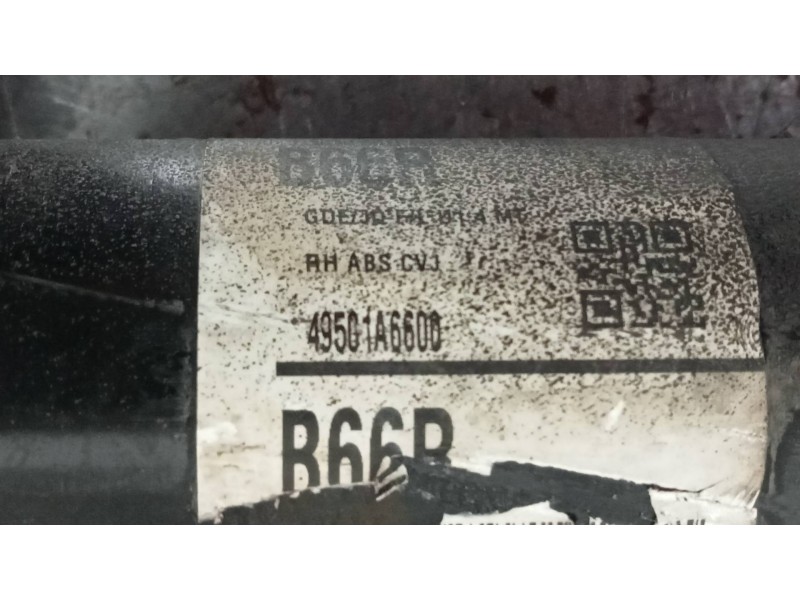 Recambio de transmision delantera derecha para kia cee´d x-tech referencia OEM IAM 49501A6600  