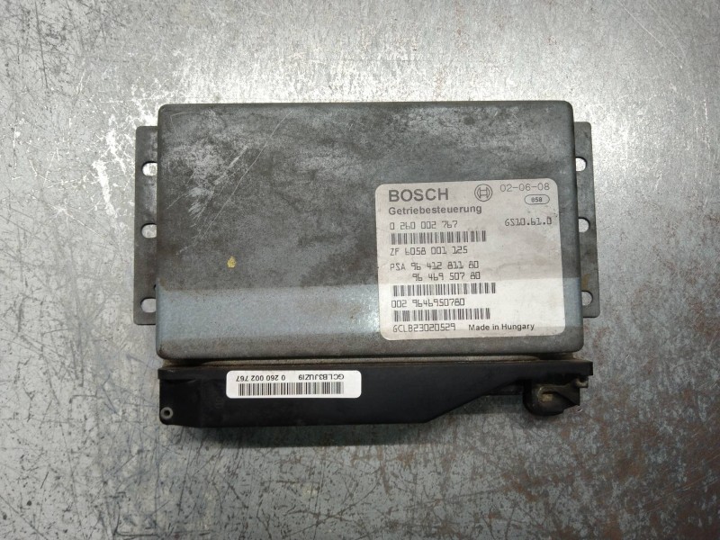 Recambio de centralita cambio automatico para peugeot 607 (s1) básico referencia OEM IAM 0260002767 9641281180 9646950780