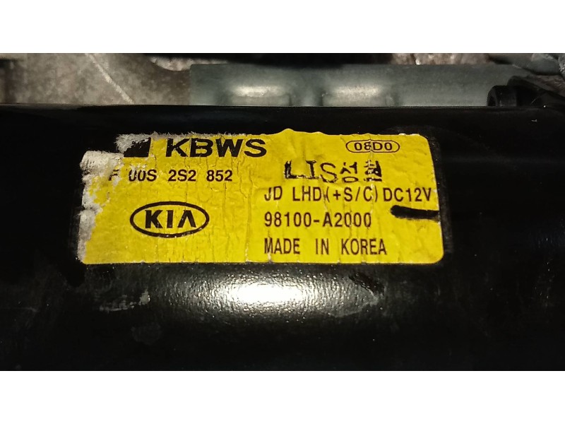 Recambio de motor limpia delantero para kia cee´d x-tech referencia OEM IAM 98100A2000  