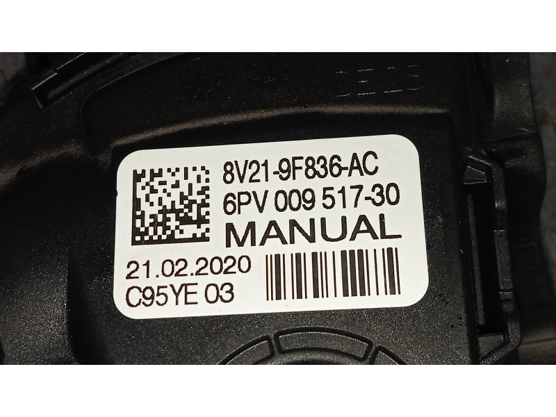 Recambio de potenciometro pedal para ford transit courier trend referencia OEM IAM 8V219F836AC 6PV00951730 