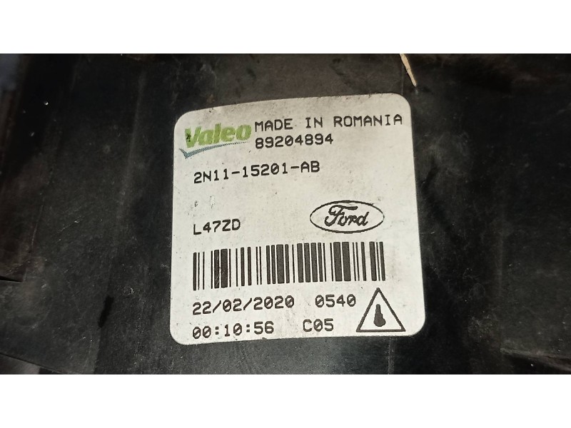 Recambio de faro antiniebla derecho para ford transit courier trend referencia OEM IAM 2N1115201AB 89204894 