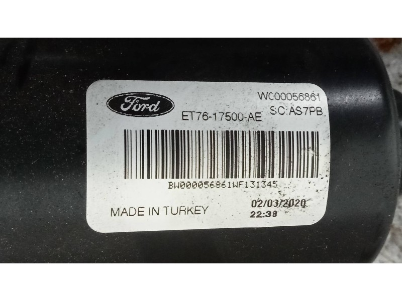 Recambio de motor limpia delantero para ford transit courier trend referencia OEM IAM ET7617500AE W000058969 