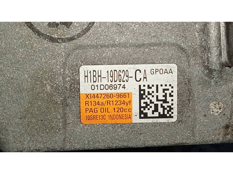 Recambio de compresor aire acondicionado para ford transit courier trend referencia OEM IAM H1BH19D629CA 01D06974 X14472609661