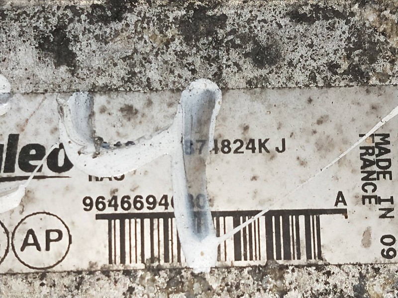 Recambio de intercooler para citroen c4 berlina vtr plus referencia OEM IAM 9646694680 874824KJ 0384G4