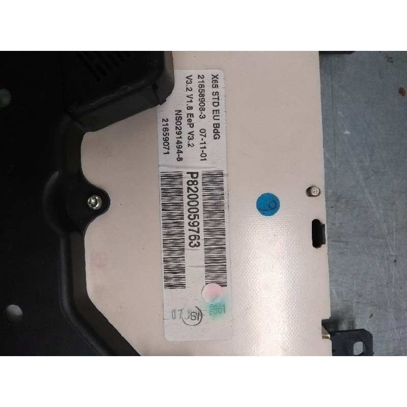 Recambio de cuadro instrumentos para renault clio ii fase ii (b/cb0) authentique referencia OEM IAM P8200059763 NS02914948 