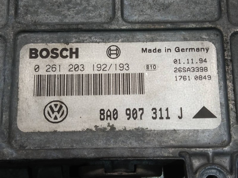 Recambio de centralita motor uce para seat ibiza (6k) clx referencia OEM IAM 0261203192 0261203193 8A0907311J