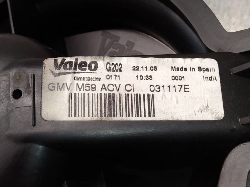 Recambio de motor calefaccion para citroen berlingo 1.9 d 600 furg. referencia OEM IAM 031117E M49030668Q 