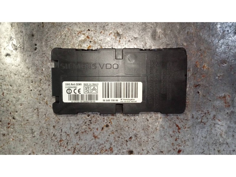 Recambio de modulo electronico para citroen c5 berlina exclusive referencia OEM IAM 9664919880 S126064005C 