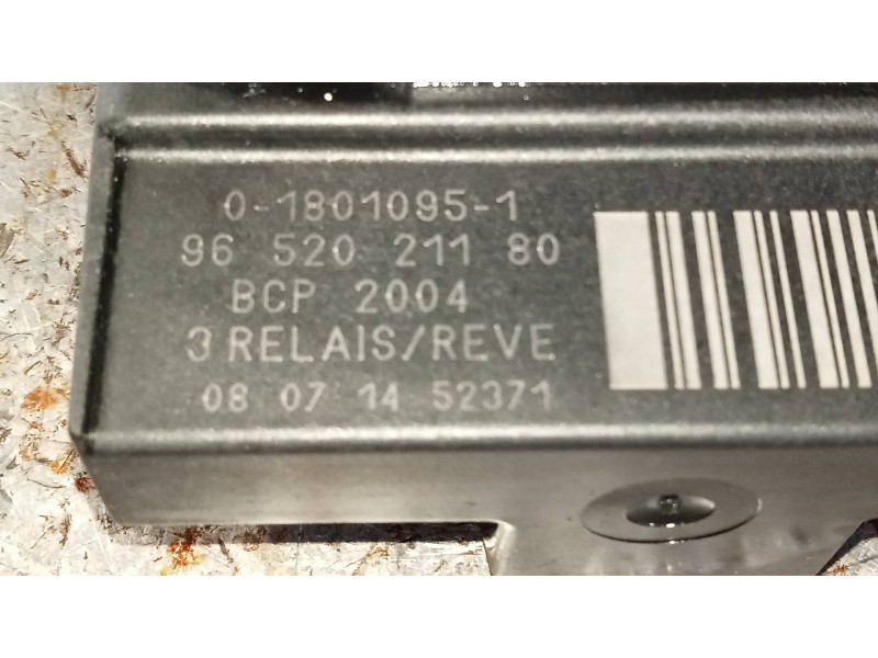 Recambio de modulo electronico para citroen c5 berlina exclusive referencia OEM IAM 9652021180 018010951 