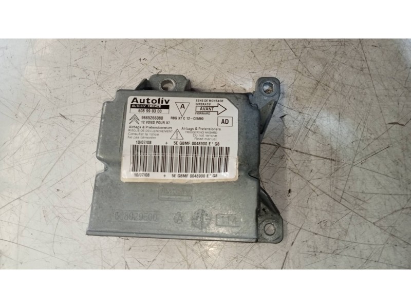 Recambio de kit airbag para citroen c5 berlina exclusive referencia OEM IAM 9665266080 608990300 