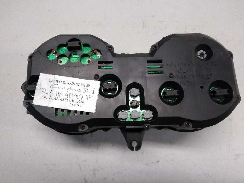Recambio de cuadro instrumentos para daewoo kalos 1.2 cat referencia OEM IAM 96413407 PC3K250177 PC