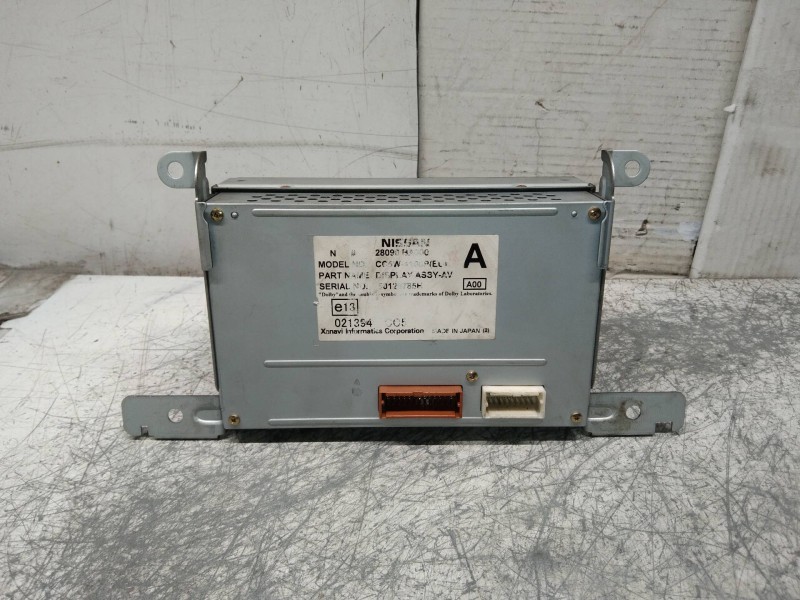 Recambio de pantalla multifuncion para nissan primera berlina (p12) acenta referencia OEM IAM 28090BA000 CC5W4100P 