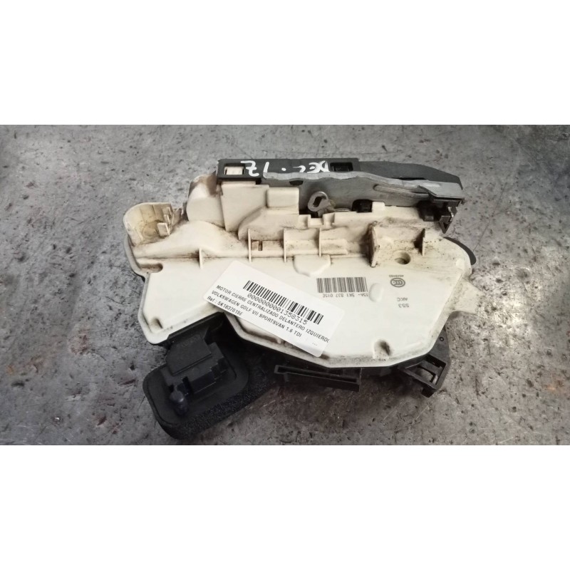 Recambio de motor cierre centralizado delantero izquierdo para volkswagen golf vii sportsvan 1.6 tdi referencia OEM IAM 5K183701