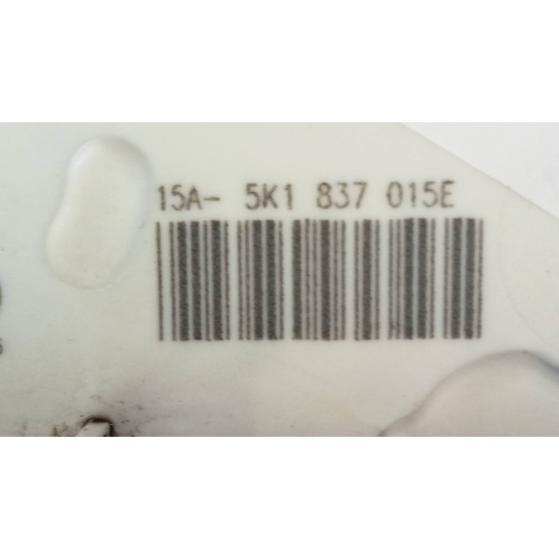 Recambio de motor cierre centralizado delantero izquierdo para volkswagen golf vii sportsvan 1.6 tdi referencia OEM IAM 5K183701