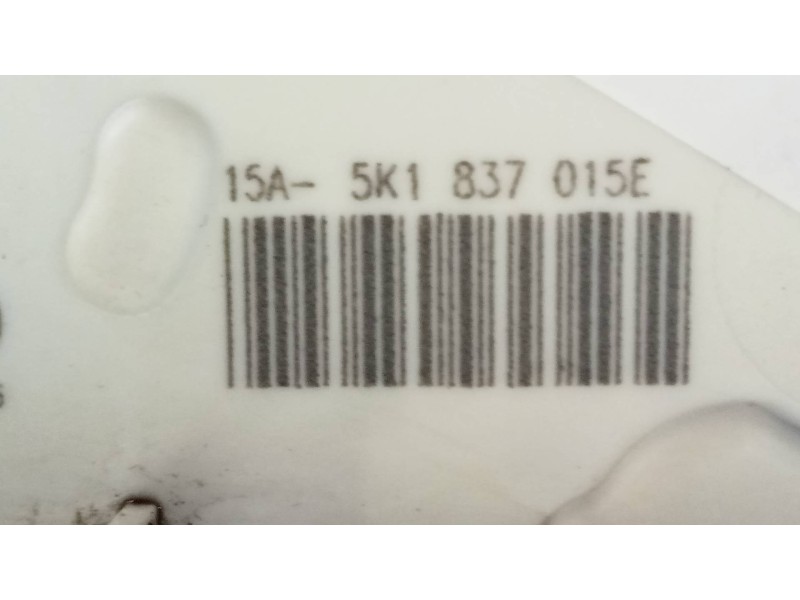 Recambio de motor cierre centralizado delantero izquierdo para volkswagen golf vii sportsvan 1.6 tdi referencia OEM IAM 5K183701