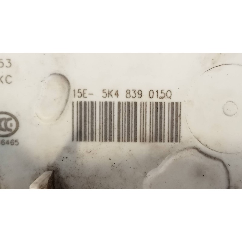 Recambio de motor cierre centralizado trasero izquierdo para volkswagen golf vii sportsvan 1.6 tdi referencia OEM IAM 5K4839015Q