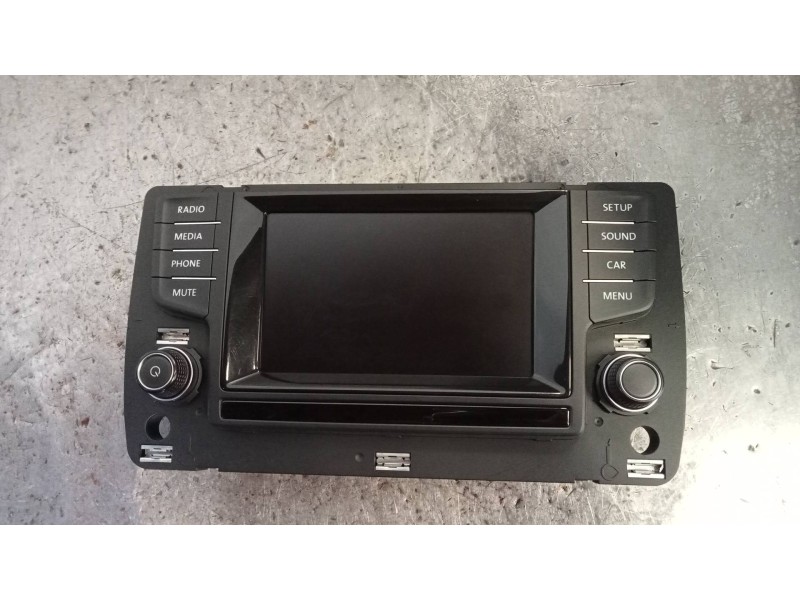 Recambio de pantalla multifuncion para volkswagen golf vii sportsvan 1.6 tdi referencia OEM IAM 5G0919605  