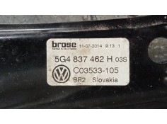 Recambio de elevalunas delantero derecho para volkswagen golf vii sportsvan 1.6 tdi referencia OEM IAM 5G4837462H   2