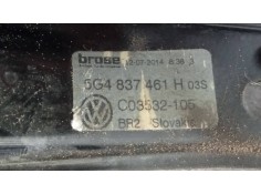 Recambio de elevalunas delantero izquierdo para volkswagen golf vii sportsvan 1.6 tdi referencia OEM IAM 5G4837461H  5P 2