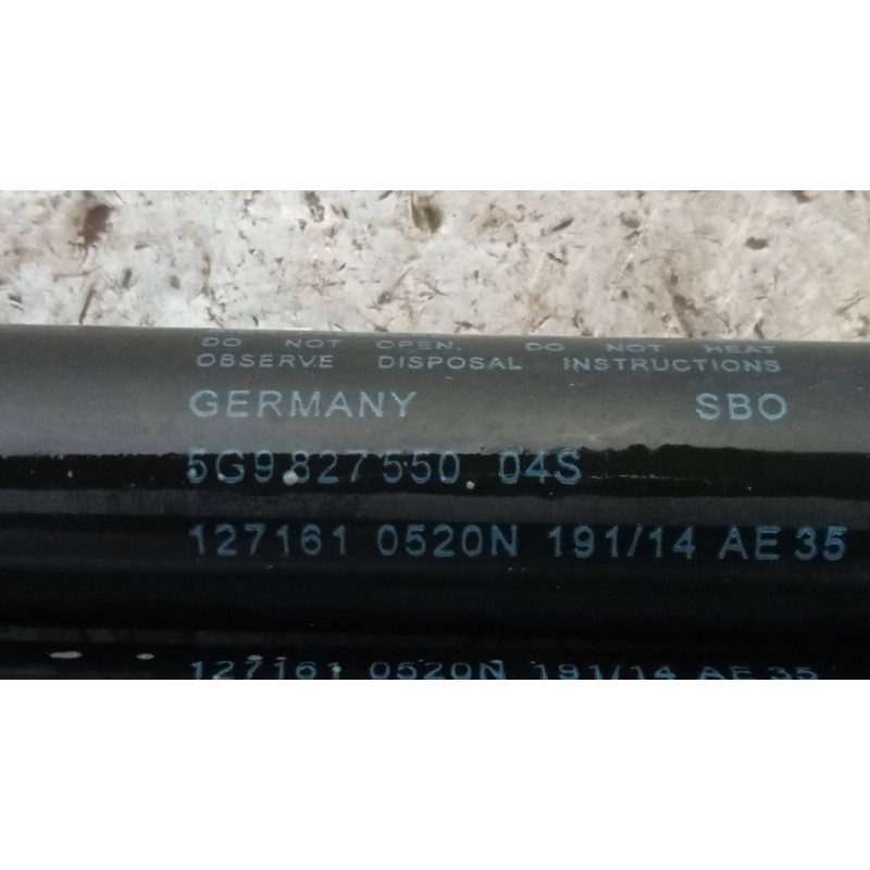 Recambio de amortiguadores maletero / porton para volkswagen golf vii sportsvan 1.6 tdi referencia OEM IAM 5G9827550  