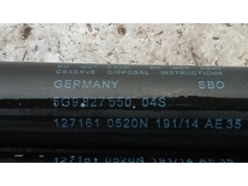 Recambio de amortiguadores maletero / porton para volkswagen golf vii sportsvan 1.6 tdi referencia OEM IAM 5G9827550  