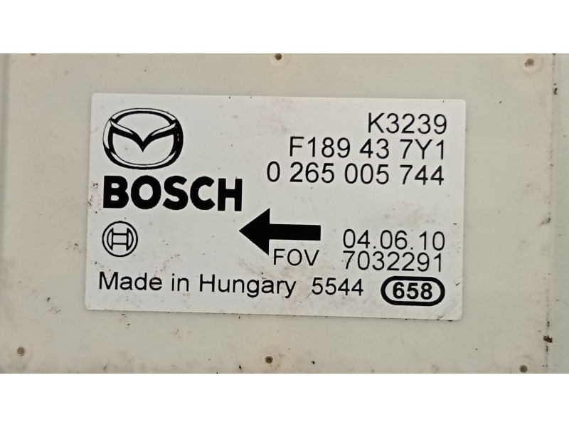 Recambio de modulo electronico para mazda cx-7 (er) active referencia OEM IAM 0265005744 F18937Y1 