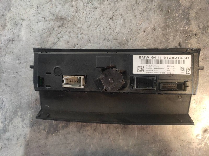 Recambio de mando calefaccion / aire acondicionado para bmw serie 3 touring (e91) 325d referencia OEM IAM 6411912821401 A2C53194