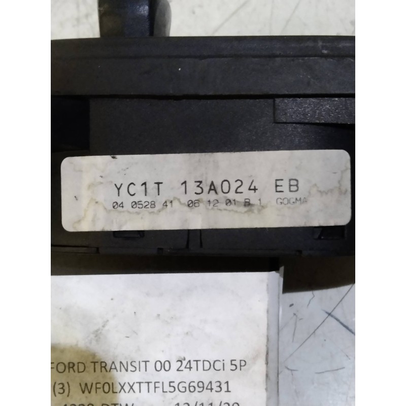 Recambio de mando luces para ford transit caja cerrada, larga (fy) (2000 =>) 2.4 tdci referencia OEM IAM YC1T13AO24EB  