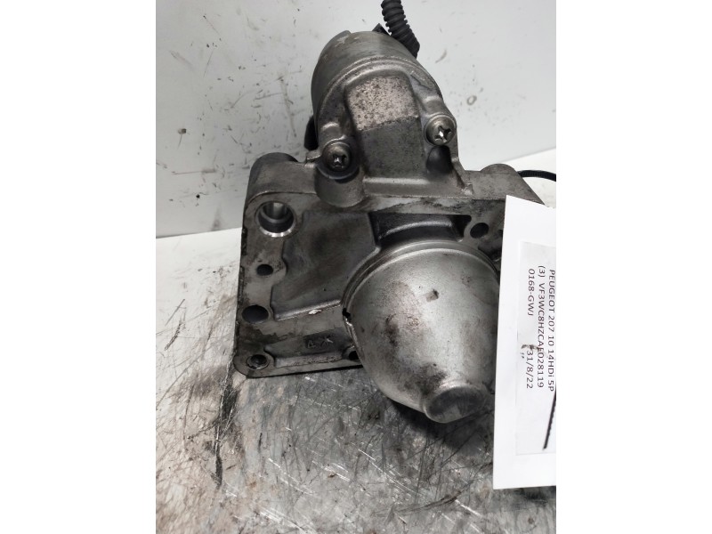 Recambio de motor arranque para peugeot 207 confort referencia OEM IAM 968826858000  